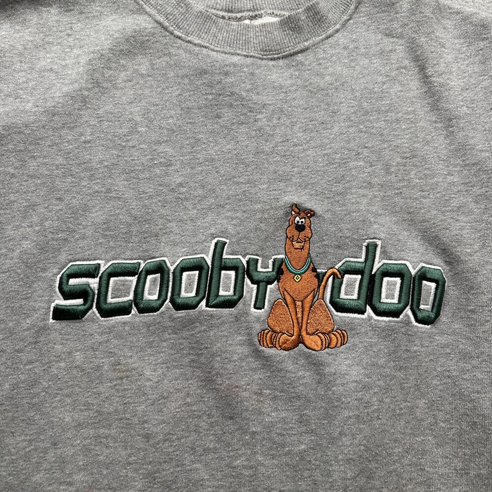 Vintage 1999 Scooby-Doo Embroidered Sweatshirt Mens Large Cartoon Network - Picture 14 of 15